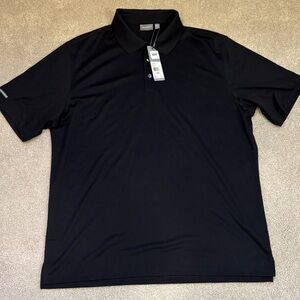 Ashworth Men's Black Polo Shirt